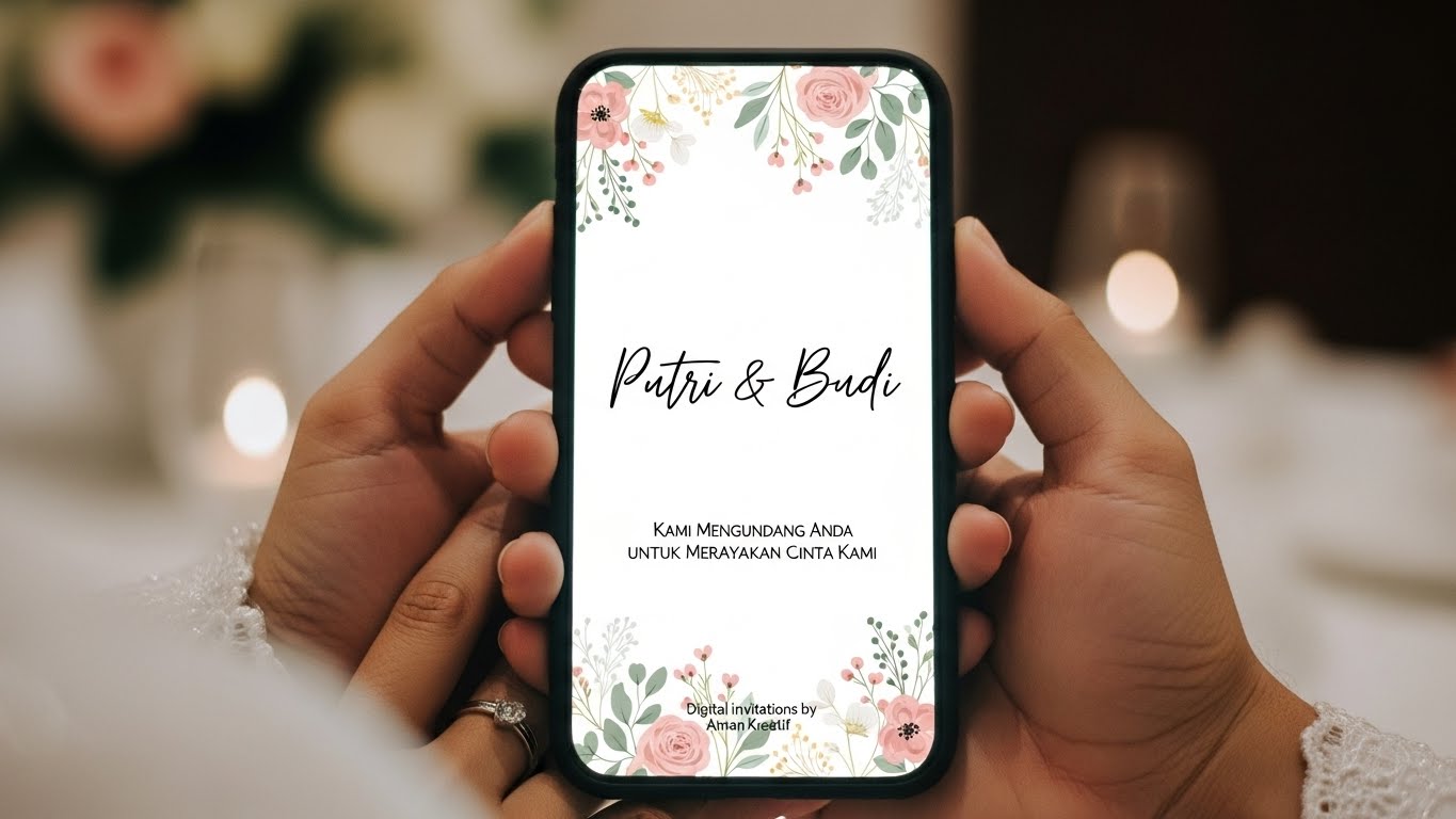 Koleksi desain undangan pernikahan terbaik 2026 – elegan, modern, dan personal