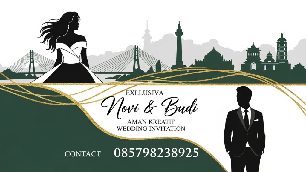 Undangan pernikahan terbaik 2026 – elegan, modern & personal