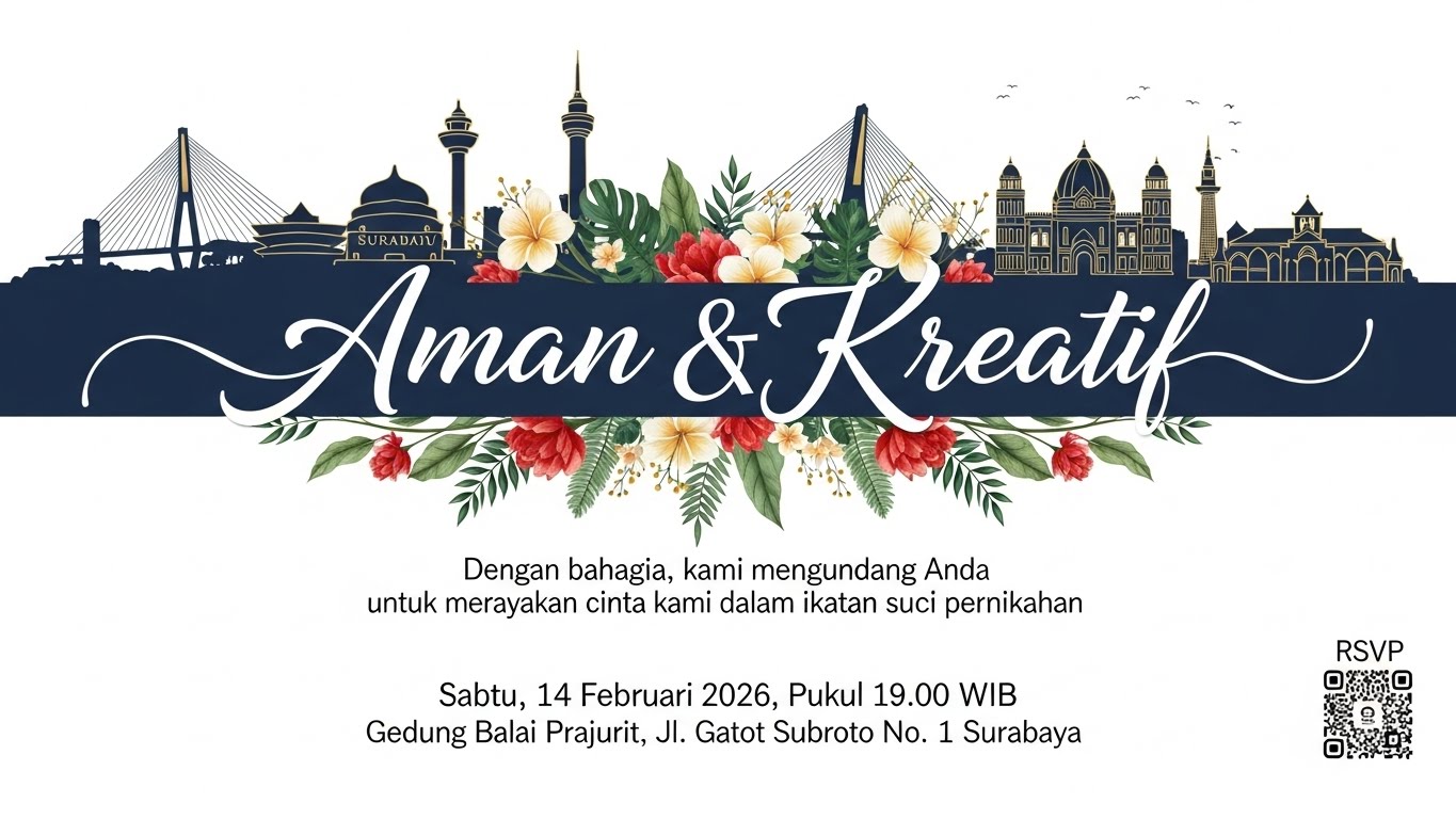 Undangan Pernikahan Bertema Winter Wonderland