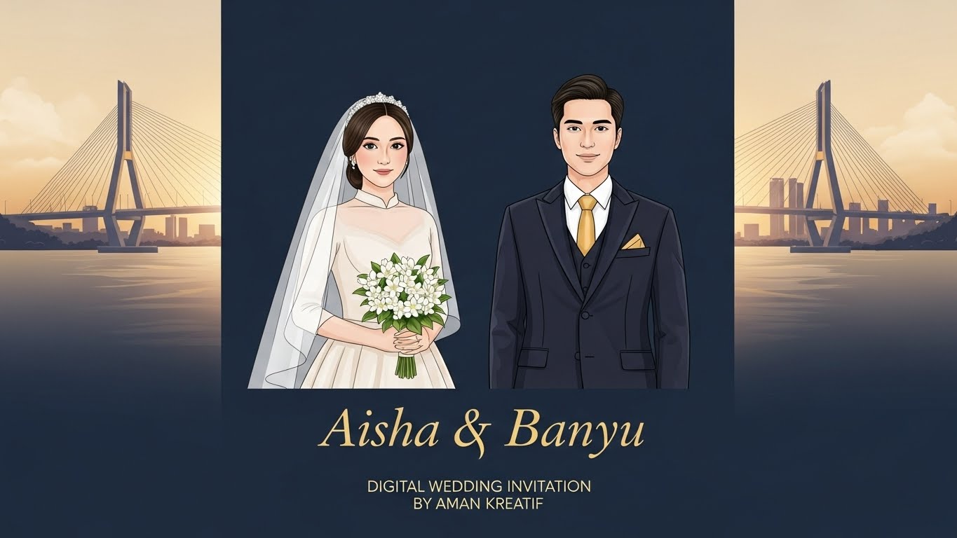 Undangan Pernikahan Tema Winter Wonderland dengan Salju & Kristal